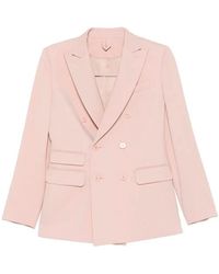 Max Mara - Double-Breasted Jacket - Lyst
