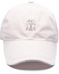 Brunello Cucinelli - Water-Resistant Baseball Cap With Contrast Details - Lyst