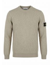 Stone Island - Lambswool Crew Neck - Lyst