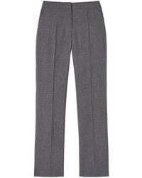 Jil Sander - Straight-Leg Tailored Pants With Subtle Pinstripe Finish - Lyst