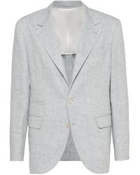 Brunello Cucinelli - Deconstructed Blazer - Lyst