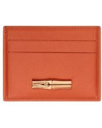 Longchamp - 'Le Roseau Sleek' Card Holder - Lyst