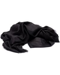 Gucci - 'Gg' Silk Cotton 'Jacquard' Shawl - Lyst