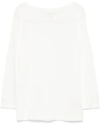 Majestic Filatures - Boat-Neck/4 Sleeve T-Shirt - Lyst