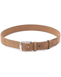 Prada - Suede Belt - Lyst