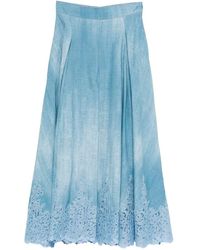 Ermanno Scervino - Skirt With Embroidery - Lyst