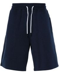 Brunello Cucinelli - Cotton Blend Bermuda Shorts - Lyst
