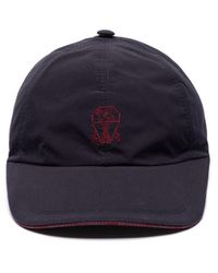 Brunello Cucinelli - Water-Resistant Baseball Cap With Contrast Details - Lyst