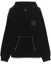 Givenchy Hoodie With Baroque Embossing in Black for Men | Lyst
