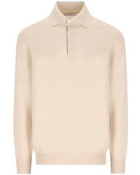 Brunello Cucinelli - Cashmere Knit Polo Shirt - Lyst