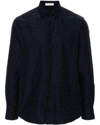Valentino Garavani - 'Toile Iconographe' Long Sleeve Shirt - Lyst