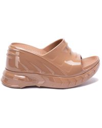 Givenchy - `Marshmallow Slider` Wedge Sandals - Lyst