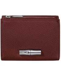Longchamp - 'Le Roseau' Compact Wallet - Lyst