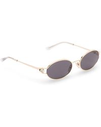 Gucci - 'Stuck Gg Fork' Eyewear - Lyst