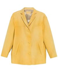 Prada - Leather Jacket - Lyst
