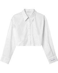 hinnominate - Cropped Shirt - Lyst