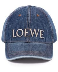 Loewe - Paula's Ibiza Denim Cap - Lyst
