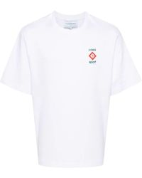 Casablancabrand - `Casa Sport Icon 3D` Printed Oversized T-Shirt - Lyst