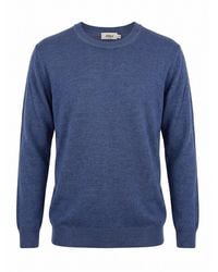 Altea - Long Sleeve Crew-Neck Sweater - Lyst