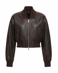 Self-Portrait - Leather Jacket - Lyst