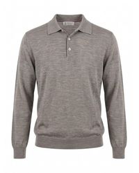Brunello Cucinelli - Polo Neck Sweater - Lyst
