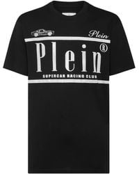 Philipp Plein - 'Racing Club' Short Sleeve Round-Neck T-Shirt - Lyst