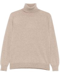 Malo - Long Sleeve Crew-Neck Sweater - Lyst