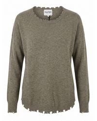 Kujten - 'Mela' Round Neck Sweater - Lyst
