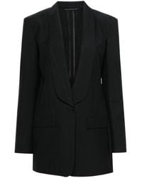 Givenchy - Blazer A Righe Lamé - Lyst