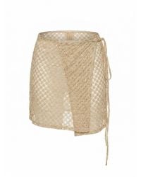 Missoni - Crochet Wrap Mini Skirt - Lyst