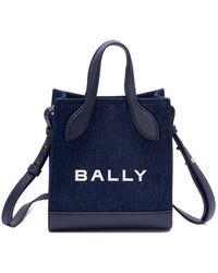 Bally - `Bar Keep On Spiro Eco` Mini Tote Bag - Lyst