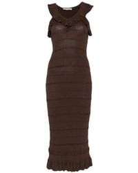Twinset - Knit Long Dress - Lyst