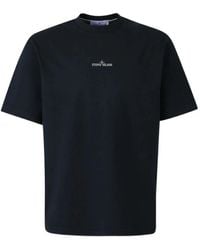 Stone Island - 'Combed Organic Cotton' T-Shirt - Lyst