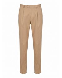 Brunello Cucinelli - Garment-Dyed Leisure Fit Pants - Lyst