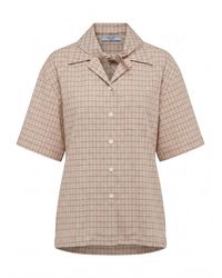 Prada - Madras Print Shirt - Lyst