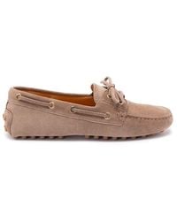 Tod's - 'Boat Gommino' Loafers - Lyst