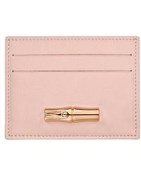 Longchamp - 'Le Roseau Sleek' Card Holder - Lyst