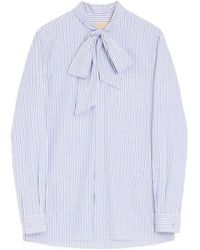 Valentino Garavani - 'Vlogo Signature' Striped Shirt - Lyst