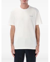 Golden Goose - 'Journey' T-Shirt With Contrast Logo Print - Lyst