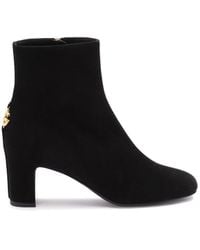 Dolce & Gabbana - Suede Ankle Boots - Lyst