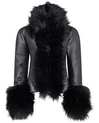ANDAMANE - 'Kasia' Faux Fur' Jacket - Lyst