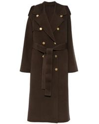 Alberta Ferretti - Wool Trench - Lyst
