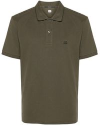 C.P. Company - Regular Striped Collar Polo Shirt - Lyst
