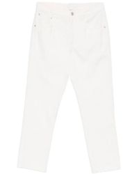 Brunello Cucinelli - Button-Fastening Jeans - Lyst