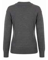 Drumohr - Long Sleeve V-Neck Sweater - Lyst