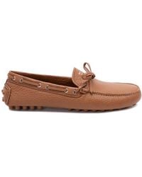 Prada - Leather 'Driver' Loafers - Lyst