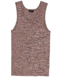 Prada - Cotton Tank Top - Lyst