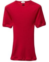 Versace - T-Shirt Rib With Medusa Embroidery - Lyst