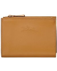 Longchamp - 'Epure Timeless' Compact Wallet - Lyst