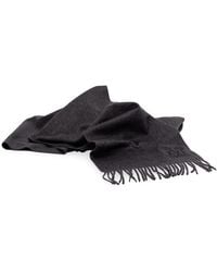Max Mara - Cashmere Stole With Monogram Embroidery - Lyst
